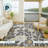 Machine Washable Indoor/Outdoor Chantille ACN2753 Botanical Rug-1075402028-1075402023