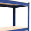 Étagère 5 tablettes en acier et bois d'ingénierie-606907719