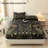 Orylavena Forest Moon and Fern Fitted Sheet Set, Botanical Snail and Moth Microfiber Bedding with White Backside, Queen, Digital Print, No Pillow Insert Included-123132355
