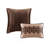 5 Piece Reversible Jacquard Bedspread Set Red