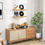 Étagère murale flottante 2 pièces, profondeur 9,3 po, fixation murale-686532426-686325964