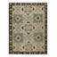 Rug & Kilim’S Caucasian Style Custom Rug In Blue With Geometric Medallions-223624605