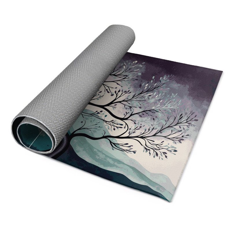 Aurora Branches Indoor And Outdoor Area Rug, Rectangle 9' x 12'