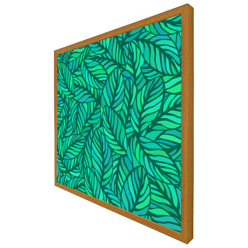 Lockland Single Picture Frame Print, 61cm H x 61cm W x 4cm D, Oak Framed