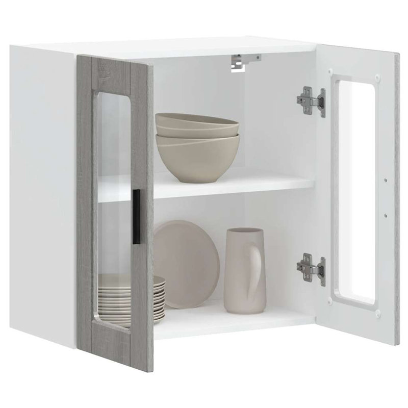Armoire murale Vidaxl, Sonoma gris
