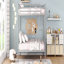 Lit superposé double au-dessus de double, argent-2028735969