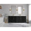 Ensemble de meuble-lavabo double 84 po Eser-814157309-814157310