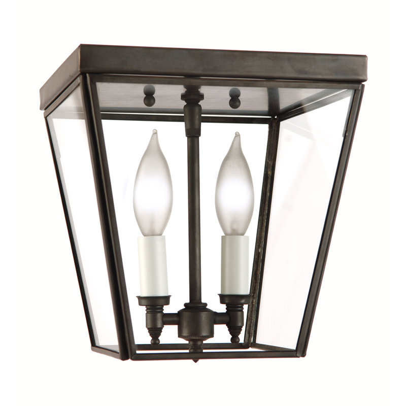 Plafonnier encastré 2 lumières