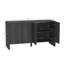 Buffet gris anthracite 60 "Linda-791317545