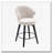 Chenille Fabric Swivel Counter Height Bar Stools-1157337852