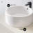 Monaco Round Ceramic Bathroom Vessel Sink-61079113