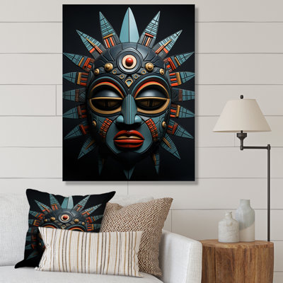 Buok, masque tribal africain Chokwe