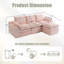 Canapé modulaire en L-578273084