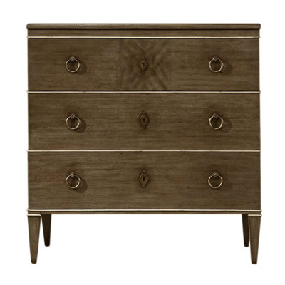 Biedermeier Solid Wood Accent Chest