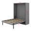 Lit escamotable Murphy avec supports de rangement dissimulés-360236274