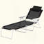 Chaise de bronzage d'extérieur, chaise longue pliante-731729320