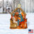Weather Resistant and UV Resistant Wall Mounted and Hanging Christmas Outdoor Decoration