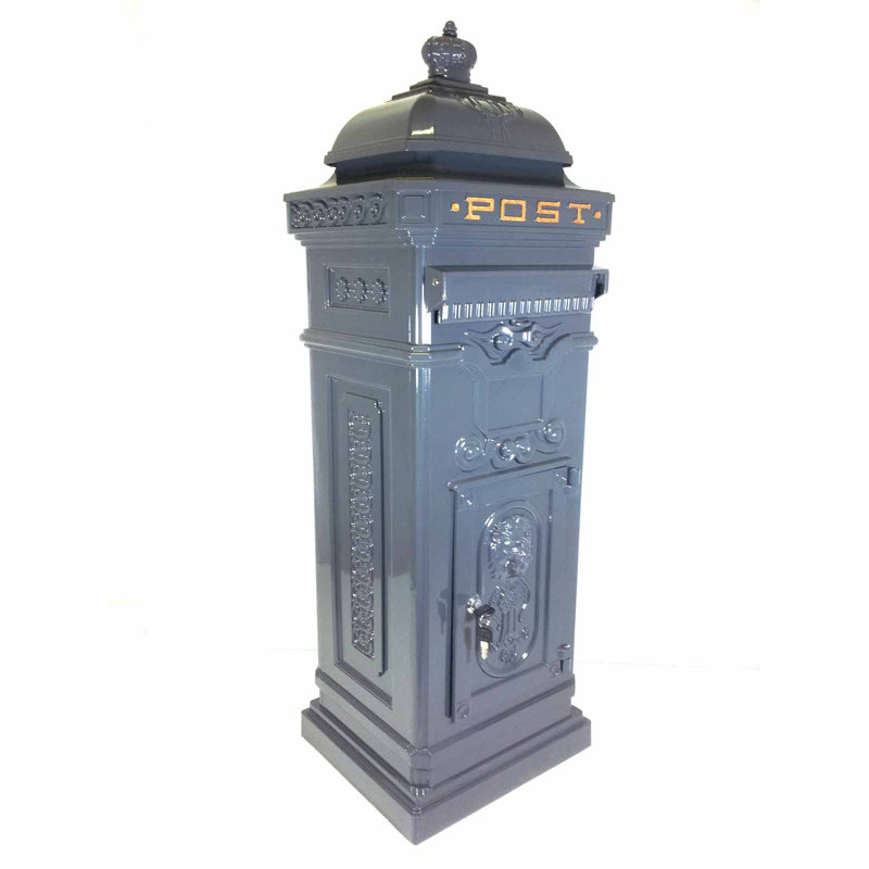 Weybossett Aluminum Column Box, Green