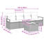 230cm Wide Patio Sofa with Cushions