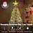 Lighted Christmas Tree Topper with LED Rotating Colourful Projector