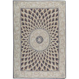 Hand-Knotted High-Quality Brown and Beige Area Rug