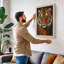 Tiger's Gaze Rustic - Wrapped Canvas-770903590-770903615