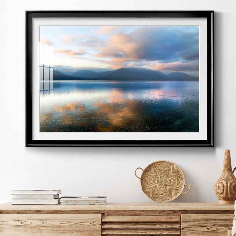 Magic Hour - photographie avec cadre photo, Cadre noir, H 30,5 po x l 42,5 po x P 1,5 po