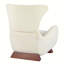 Chaise d'appoint moderne en polyester avec rangement pour animaux à deux couches-129976256
