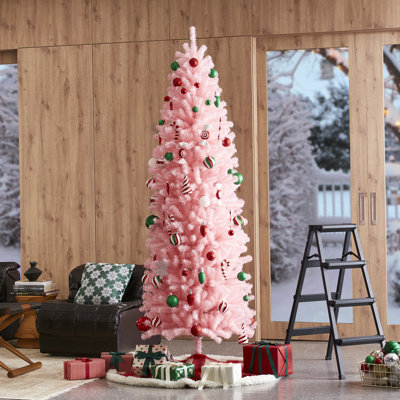 Arbre de Noël pin rose