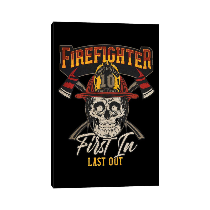 Firefighters II by Gab Fernando - Wrapped Canvas Print, 101.6 cm H x 66.04 cm W x 3.175 cm D