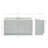Partham 67'' Single Bathroom Vanity with Carrara Marble Top-93068108