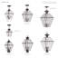 Tête de lanterne d'extérieur 4 lumières Amiree-1732131924