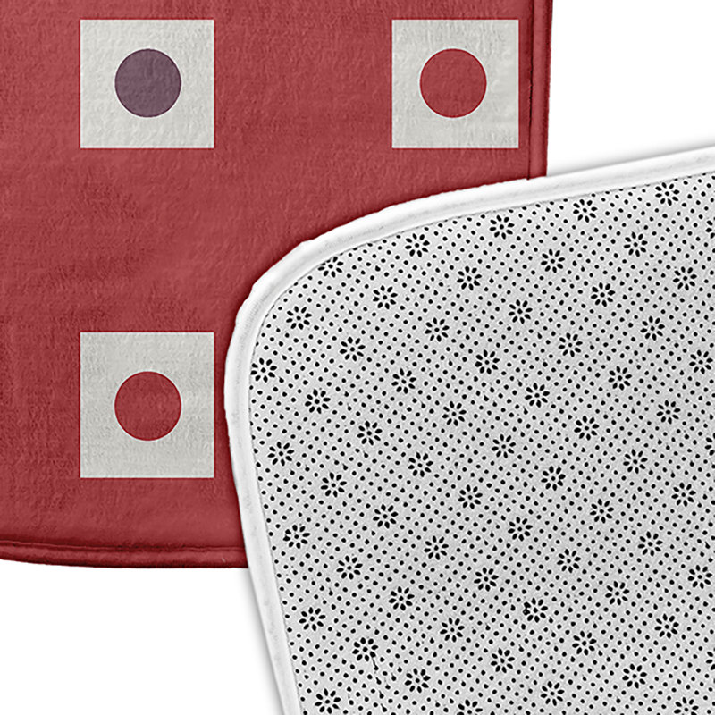 Tapis de bain Coastal Calm, L 17 po x L 24 po, Mauve