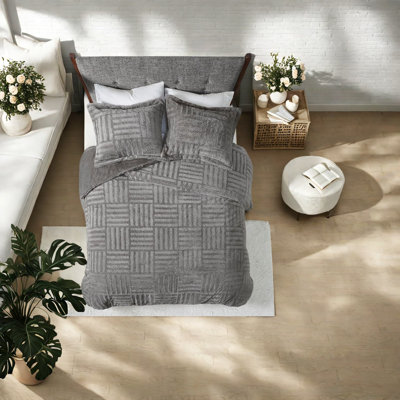 Ensembles de literie luxueux en fausse fourrure, doux et chaud, idéal pour les espaces confortables