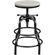 Solid Wood Adjustable Height Bar Stool