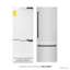 ZLINE 30 Autograph Edition 16.1 cu. ft. Built-in 2-Door Bottom Freezer Refrigerator with Accent-123525954-123144519