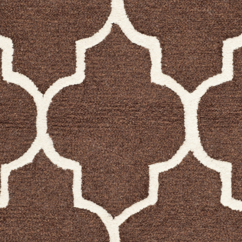 Cambridge Hand Tufted Wool Geometric Rug, Runner 2'6" x 8'