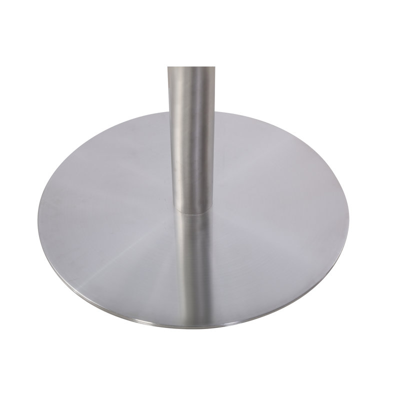 Adlingt Glass Top Metal Base Dining Table