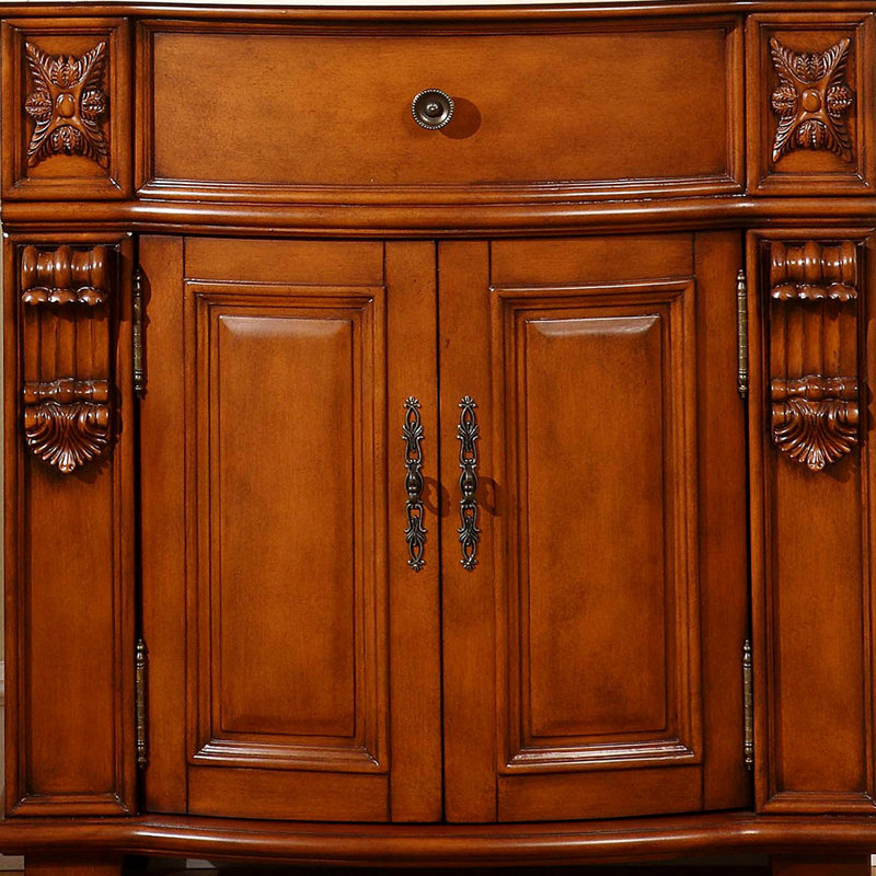 Sycamore 33'' Single Bathroom Vanity with Marble Top