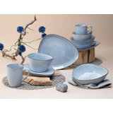 Cloudy 10 Piece Stoneware Dinnerware Set - Service for 2