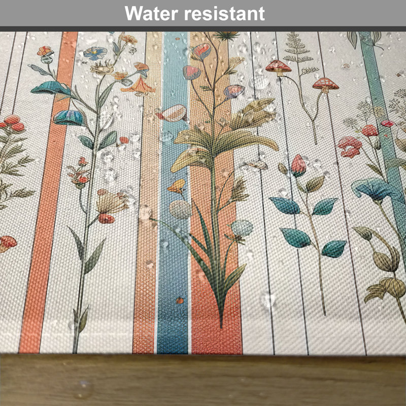 Ensemble de 4 napperons Ambesonne Botanical