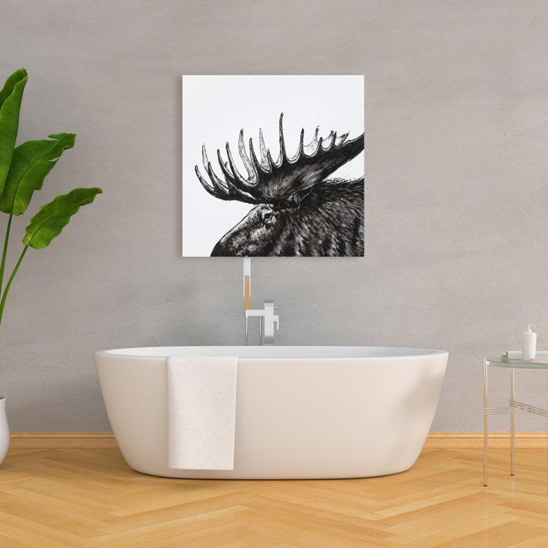 Plume d'orignal - Toile de salon pour la maison