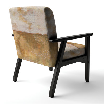 Makel - Amber Modern Horizon - Upholstered Mid-Century Accent Arm Chair