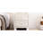 Graceful, Beige, Velvet Bedside Table, 2 Drawers, Crystal - Trimmed Handles, Button Aesthetic, Spacious Storage Exquisite, Knob Luxury, , Functional