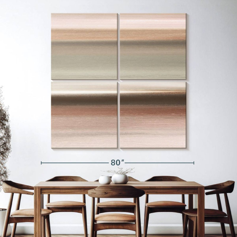 Avery Guilded Sands I, 74" H x 74" W