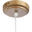 Luminaire suspendu cylindrique à 1 lumière