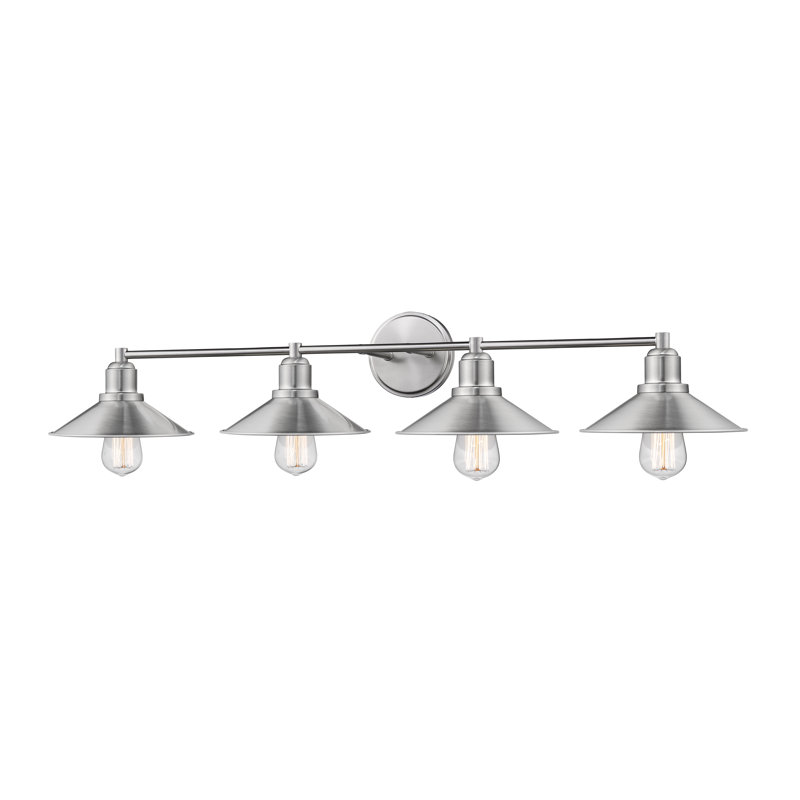 Alyias 4 - Light Dimmable Vanity Light, Brushed Nickel