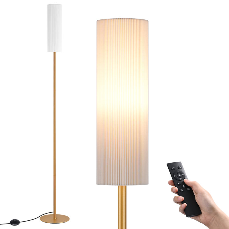 165cm Polished LED Traditional Floor Lamp