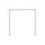 176cm Fixed Shower Curtain Pole