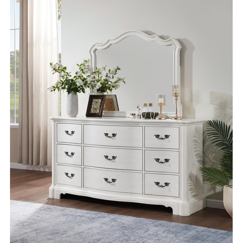 Antique White Dresser